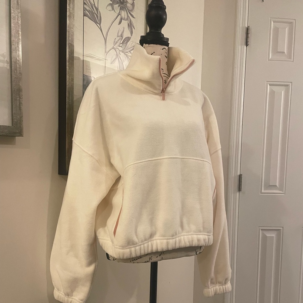WOMAN FLEECE PULLOVER **OLD NAVY** LARGE